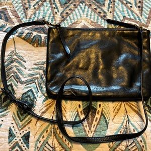 Fossil black crossbody bag